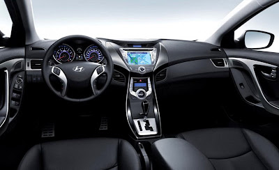 There was a first image of the interior of the new Hyundai Elantra