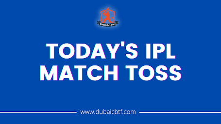 Today's IPL Match Toss