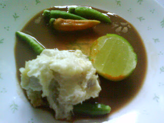 Menu: Gulai Telor Masin