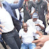 Fayose Collapses As Policemen Fire Teargas At Him (PHOTOS)