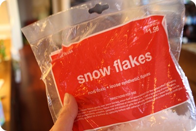faux snow