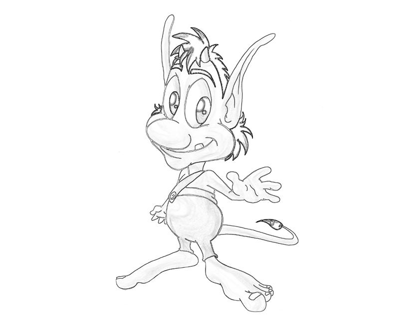 hugo-hula-hugo-character-coloring-pages