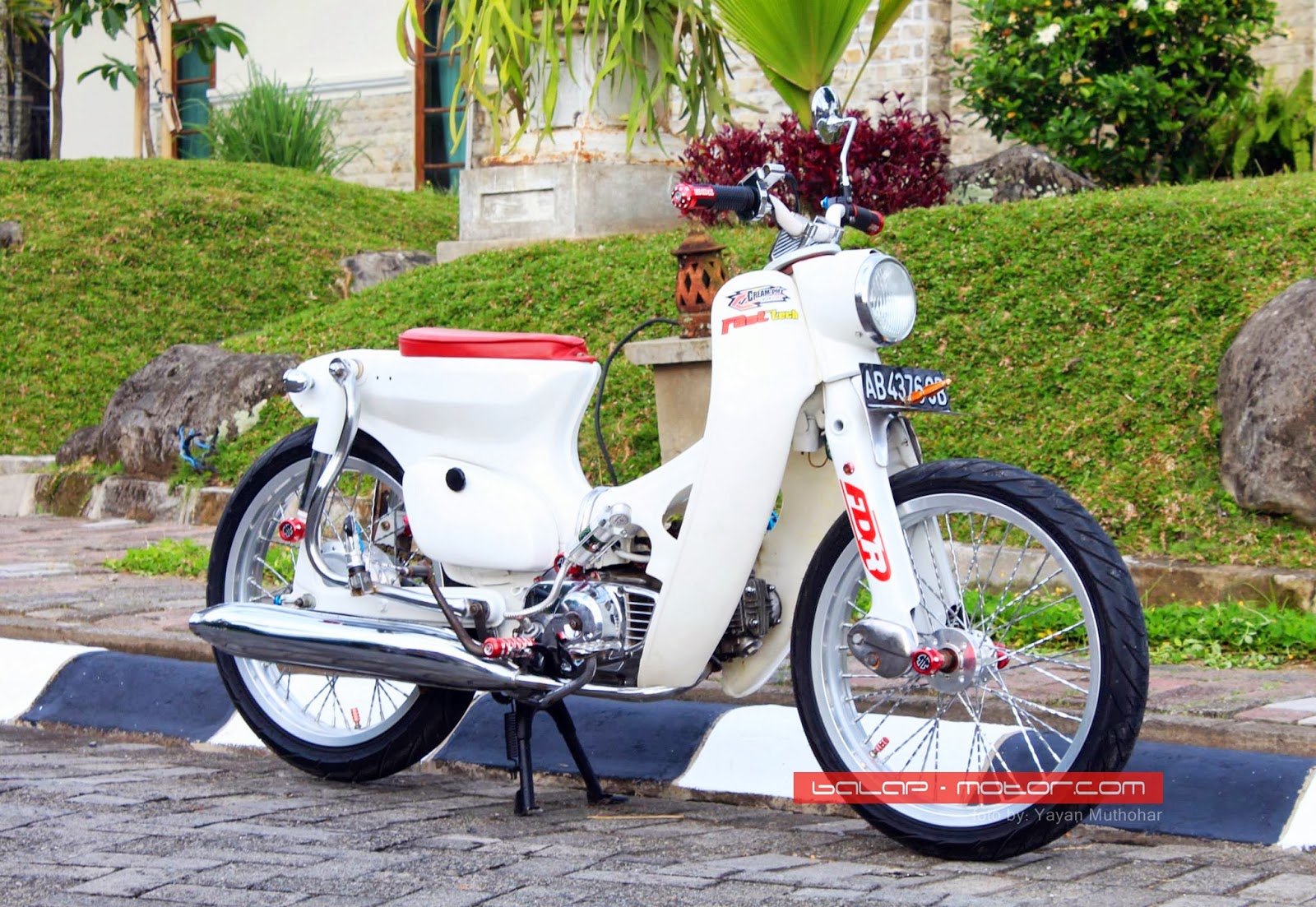 MODIF BEBEK JEPANG PELIHARAAN WILLY HAMMER 50 BALAPMOTORNET