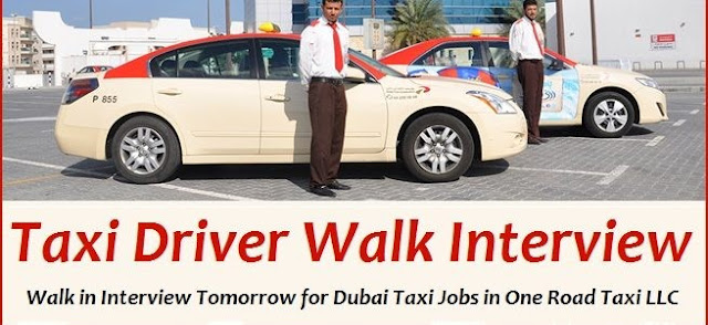 Taxi Driver Job vacancy For Car Taxi LLC Company in Job Location: Dubai, Fujairah, Abu Dhabi, Ajman & Al Ain