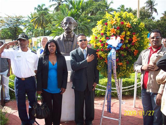 SINDICATURA DE PEDRO BRAND CONMEMORA NATALICIO DE JUAN PABLO DUARTE