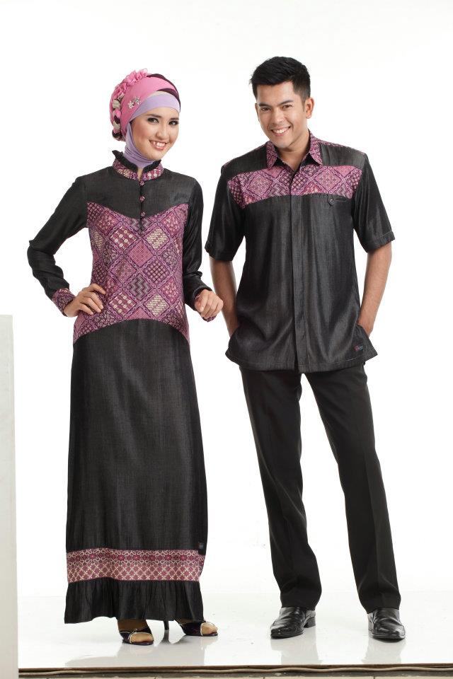Gamis batik couple ~ KAFTAN ARTIS