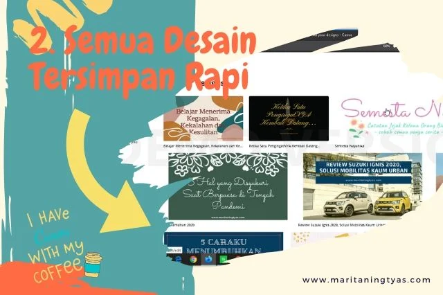 cara membuat infografis blog tersimpan rapi di canva ada foldernya