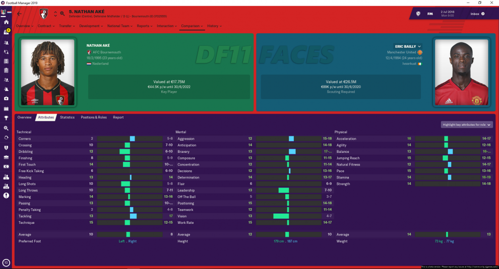 DF11 Base FM 2019 Skins