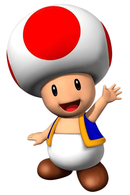 Imágenes de Toad en png con fondo transparente