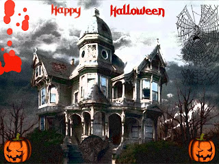 Haunted House Halloween Wallpaper