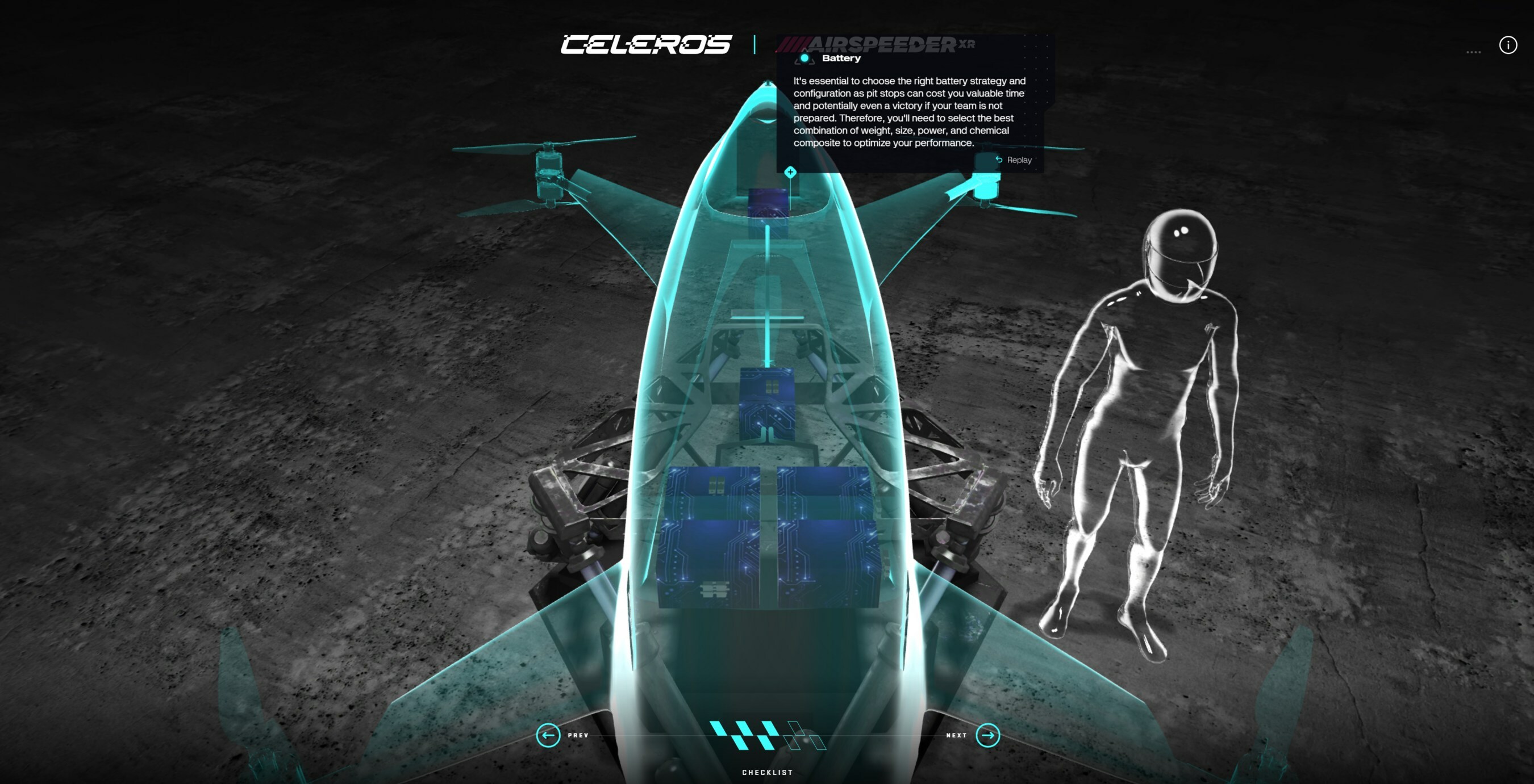 Image of Airspeeders Land in Celeros