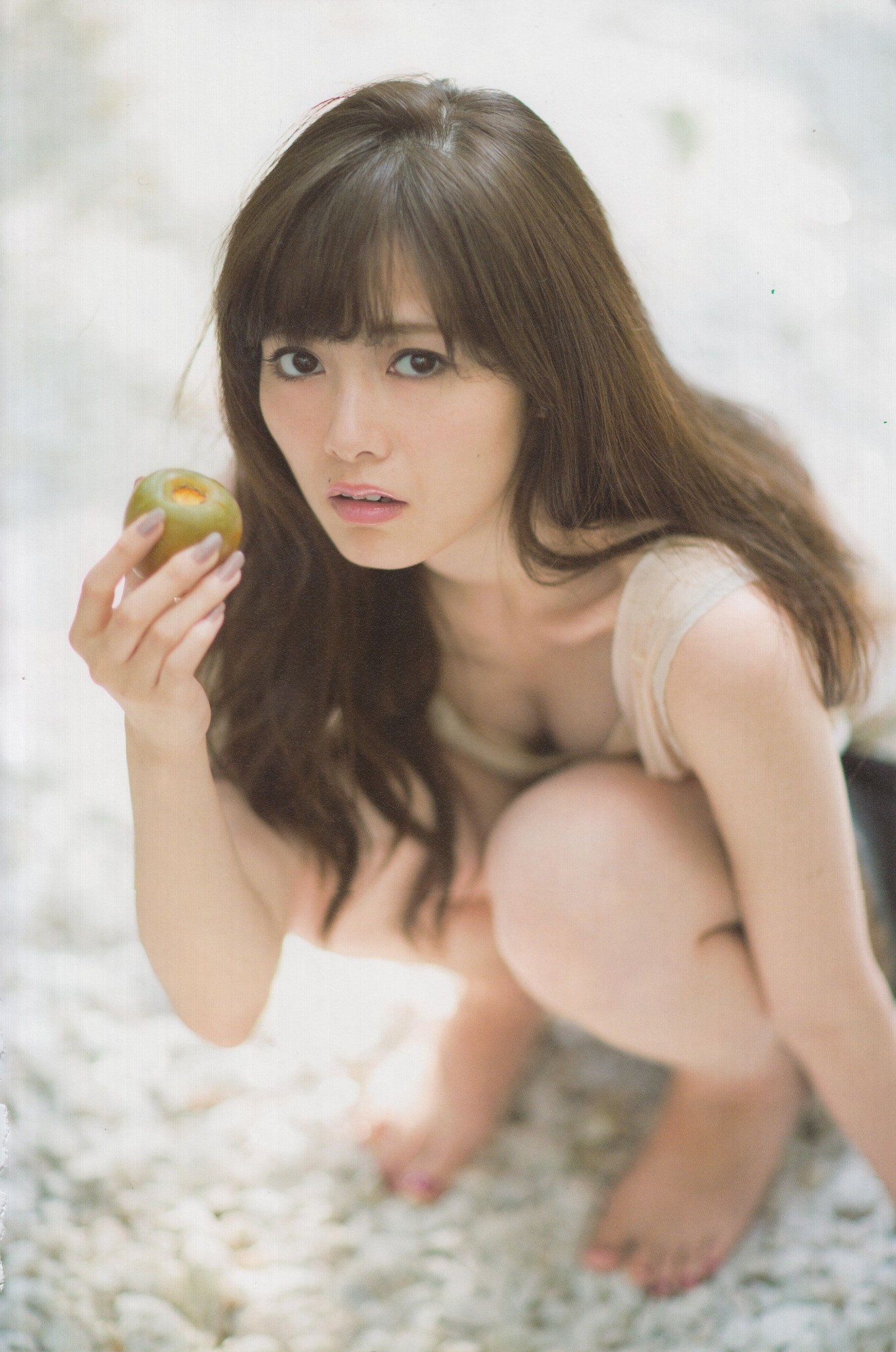 Mai Shiraishi in her first photobook "Innocent Adult"