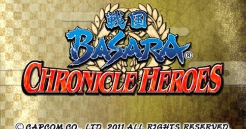 Basara Chronicle Heroes + Save Data Complete PPSSPP ...