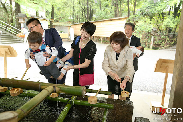 大神神社でお宮参り出張撮影