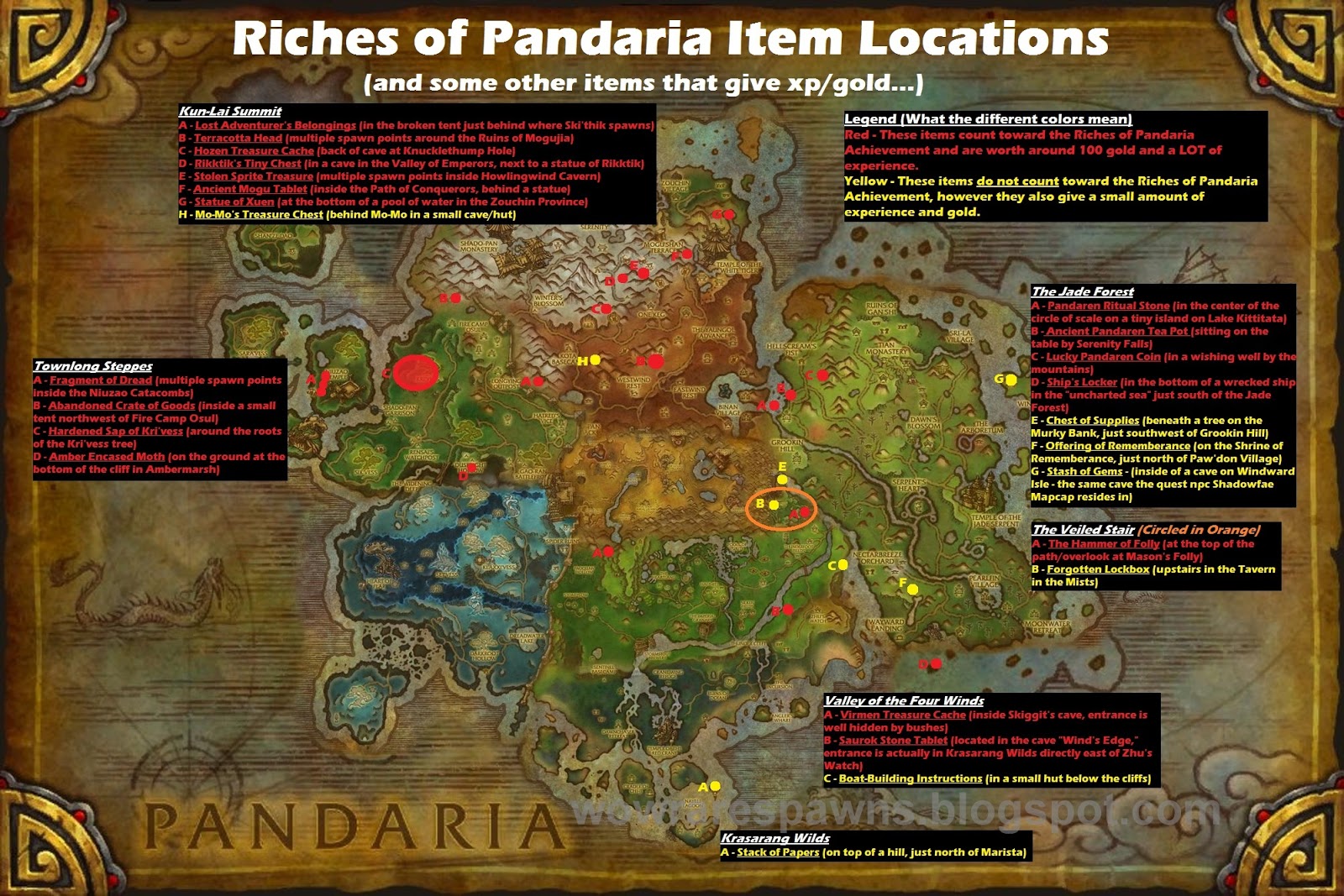 Pandaria Map