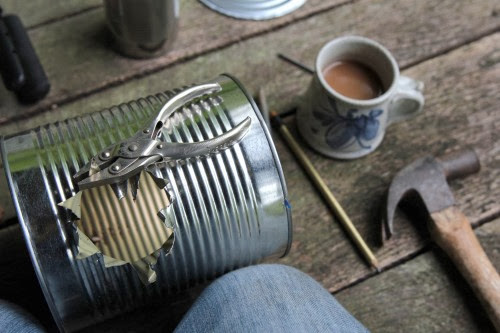 DIY Portable Tin Can Rocket Stove