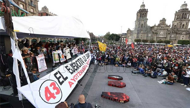 Exigen cero impunidad para militares en caso Ayotzinapa