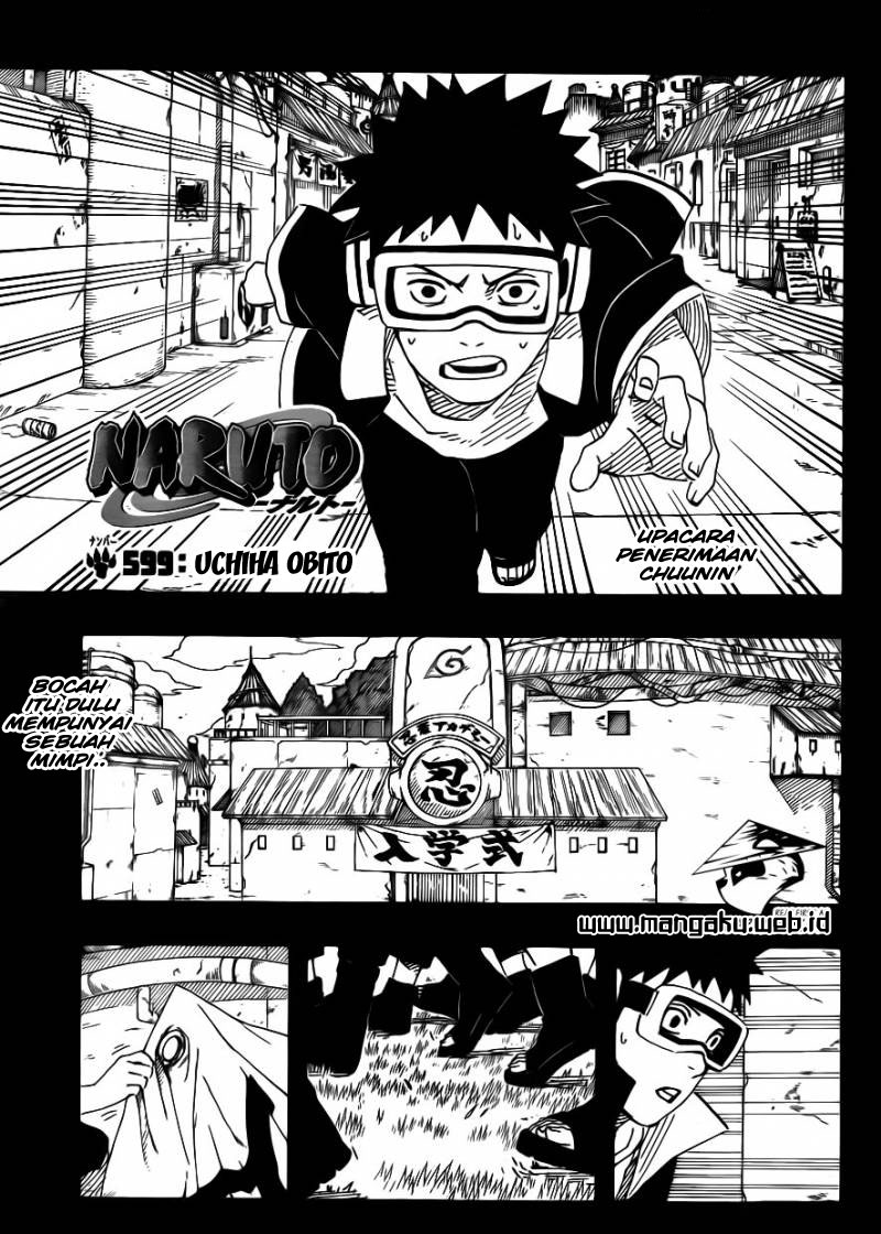 Manga Naruto Chapter 599 - 01