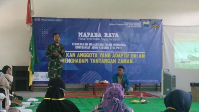 Soliditas TNI, Kodim PATI Gelar Wawasan Kebangsaan di Aula SMK NU Desa Pegandan