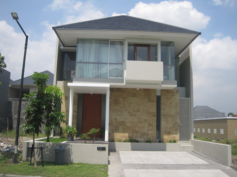 Rumah Minimalis Atap  Limas  Bentuk  Rumah Minimalis