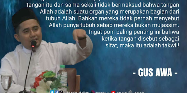 Makna Jenis dan Polemik Takwil Tangan Allah