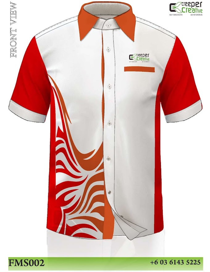 Corporate Shirt Mockup Baju Korporat