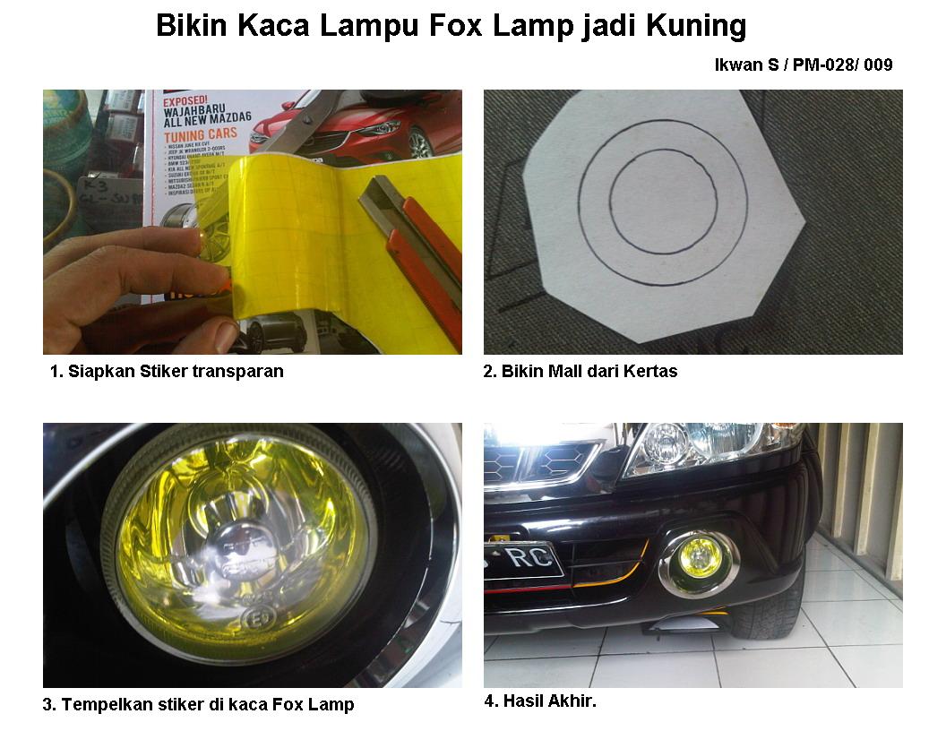 Iwan E Sudjatmiko Personal Blog Memberi Warna Pada Foglamp