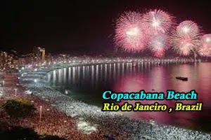 Rio de Janeiro Copacabana Beach, Brazil