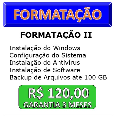 FORMATAÇÃO II