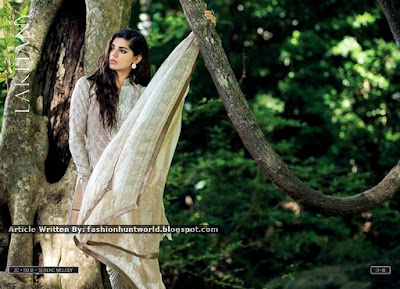 Zainab Chottani Eid Collection 2015 By Lakhany Silk Mills