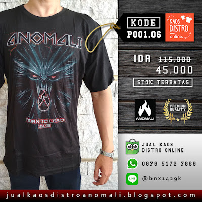 HARGA KAOS DISTRO ANOMALI COMBED 30S Banjarnegara<br/>