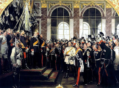 Proclamation de l'Empire allemand le 18 janvier 1871