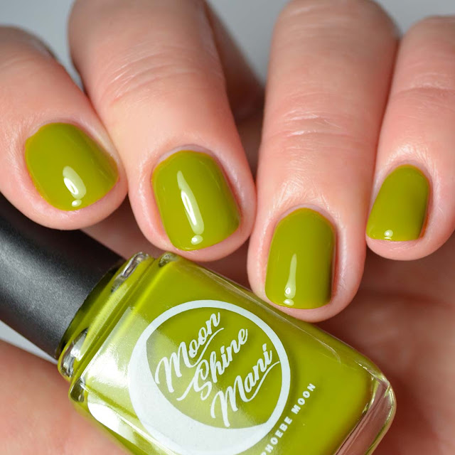 olive nail polish swatch