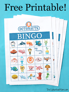 free Octonauts bingo