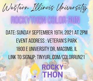 University RockyTHON Dance Marathon Color Run Set for Sept