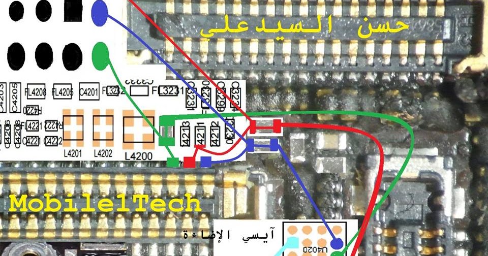 iphone diagram 5 schematic Display iPhone Solution 6s Problem LCD IC Jumper Light