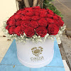 Flowerbox Mawar Merah 050717