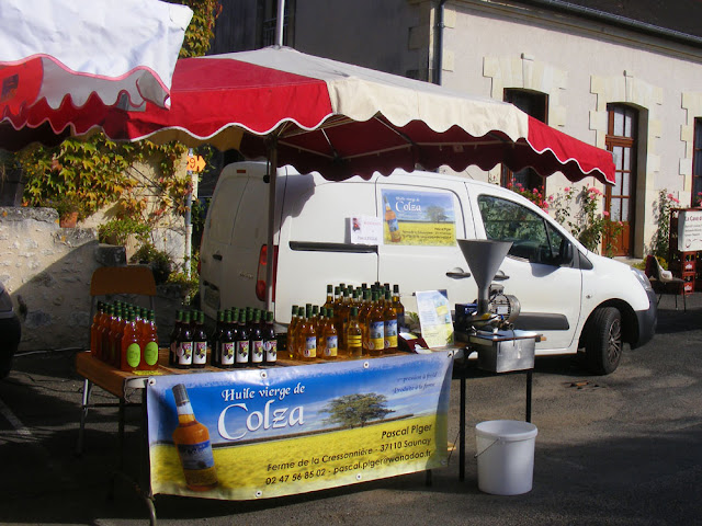 Canola oil producer, Indre et loire, France. Photo by loire Valley Time Travel.