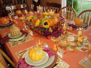 Easy Thanksgiving Table Decorating Ideas