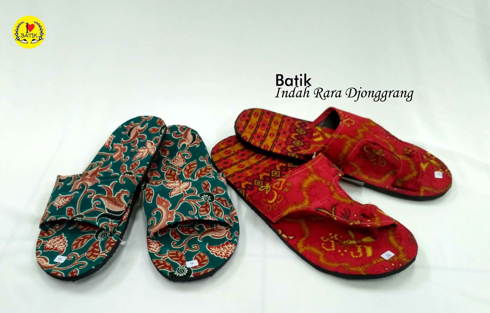 Batik Rara Djonggrang YOGYAKARTA  SANDAL  BATIK