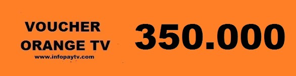 Voucher Orange TV 350 Ribu