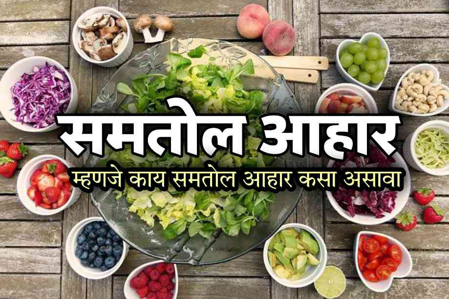 समतोल आहार म्हणजे काय? | संतुलित किंवा समतोल आहार कसा असावा | balanced diet in marathi