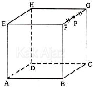 Sifat bangun dimensi tiga, kubus ABCD.EFGH