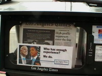 Los Angeles Times Experience Ad