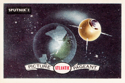 1958 Atlantic Union Oil Company : Conquest of the Air #64 - Sputnik I