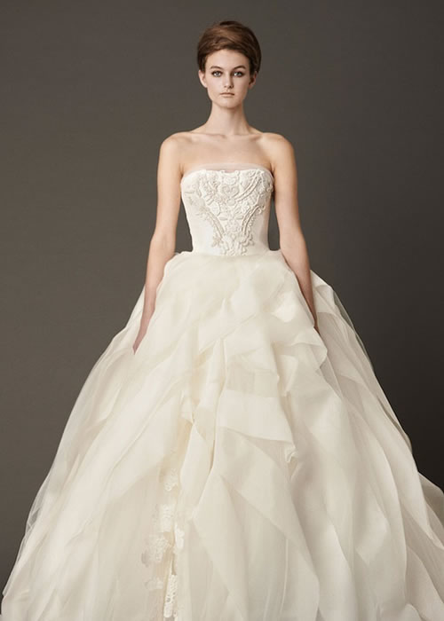 Vera Wang Fall 2013 Bridal Gown Wedding Dress