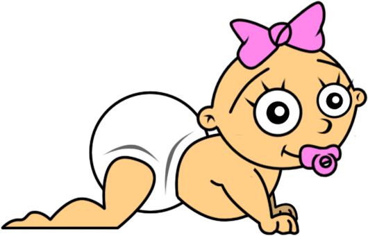 baby girl clip art. clip art baby girl. concluded