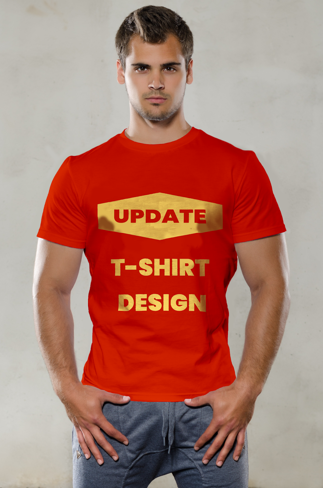 Download Free casual cool fashion t-shirt mock-up - Graphicradial ...