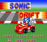 Jogar Sonic Drift para Game Gear grátis
