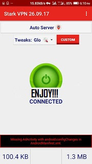 Glo 0.0k Free Browsing Cheat For October  2018